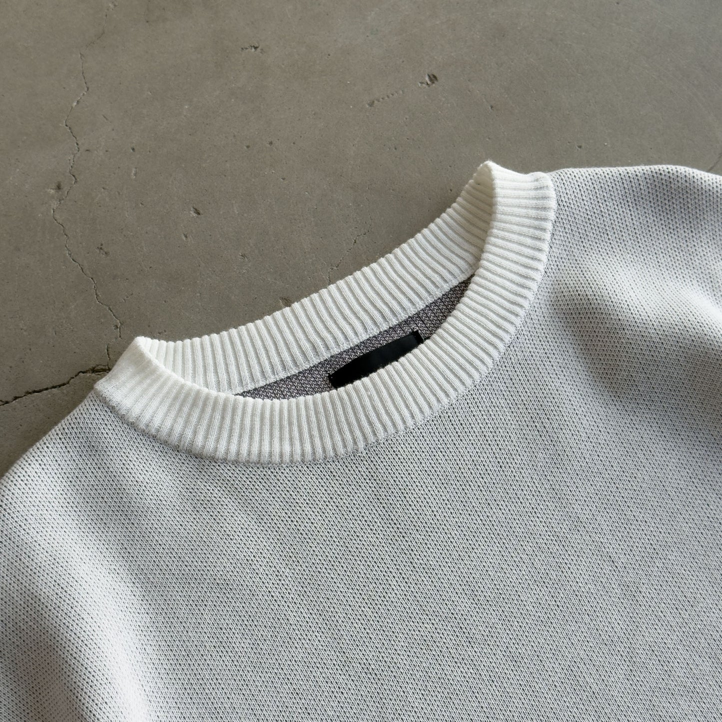 Practitioners Knitted Sweater - White