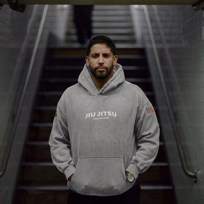 Jiu Jitsu Hoodie - Grey