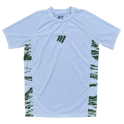 White Tiger Camo Rash Guard