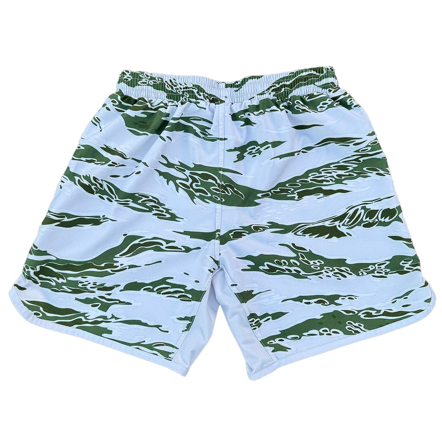 White Tiger Camo Grappling Shorts