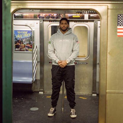 Jiu Jitsu Hoodie - Grey