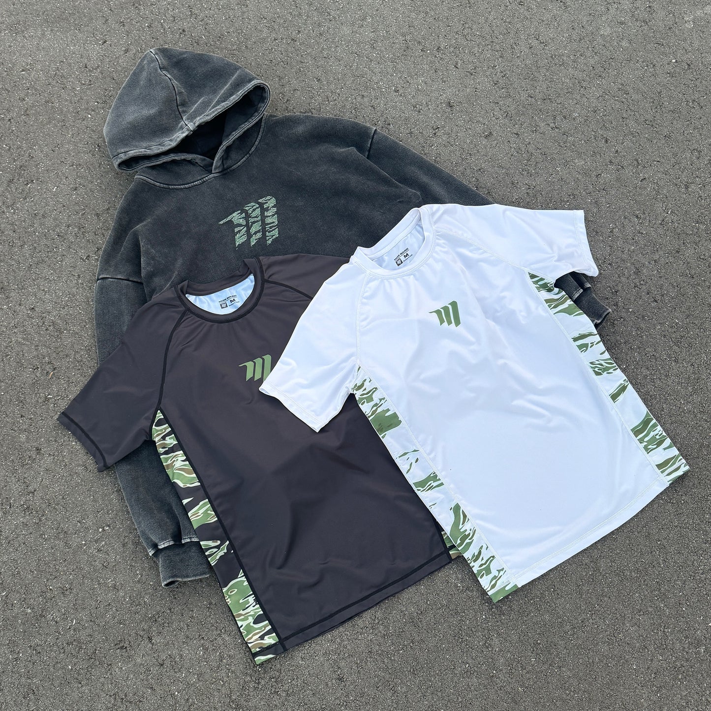 White Tiger Camo Rash Guard