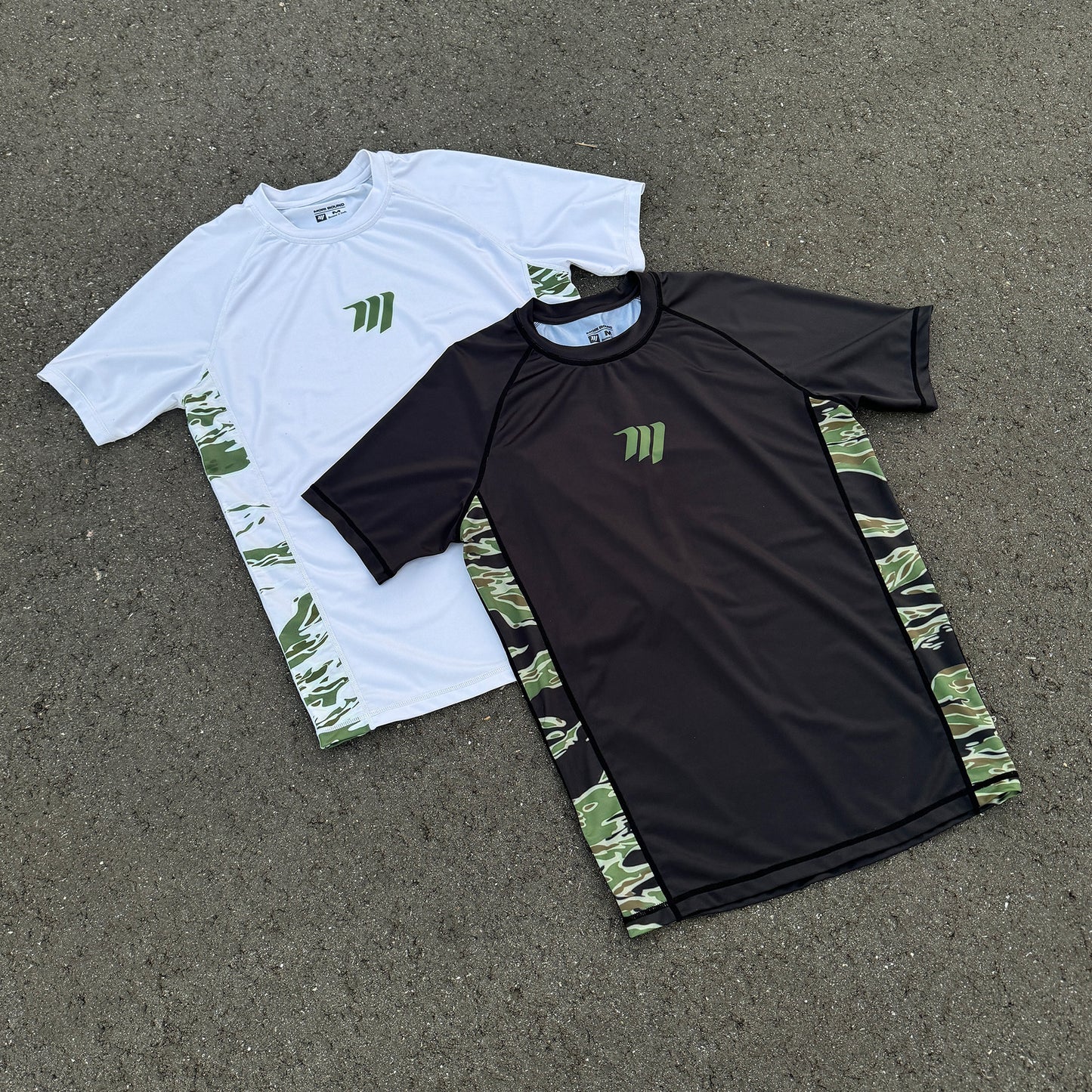 White Tiger Camo Rash Guard