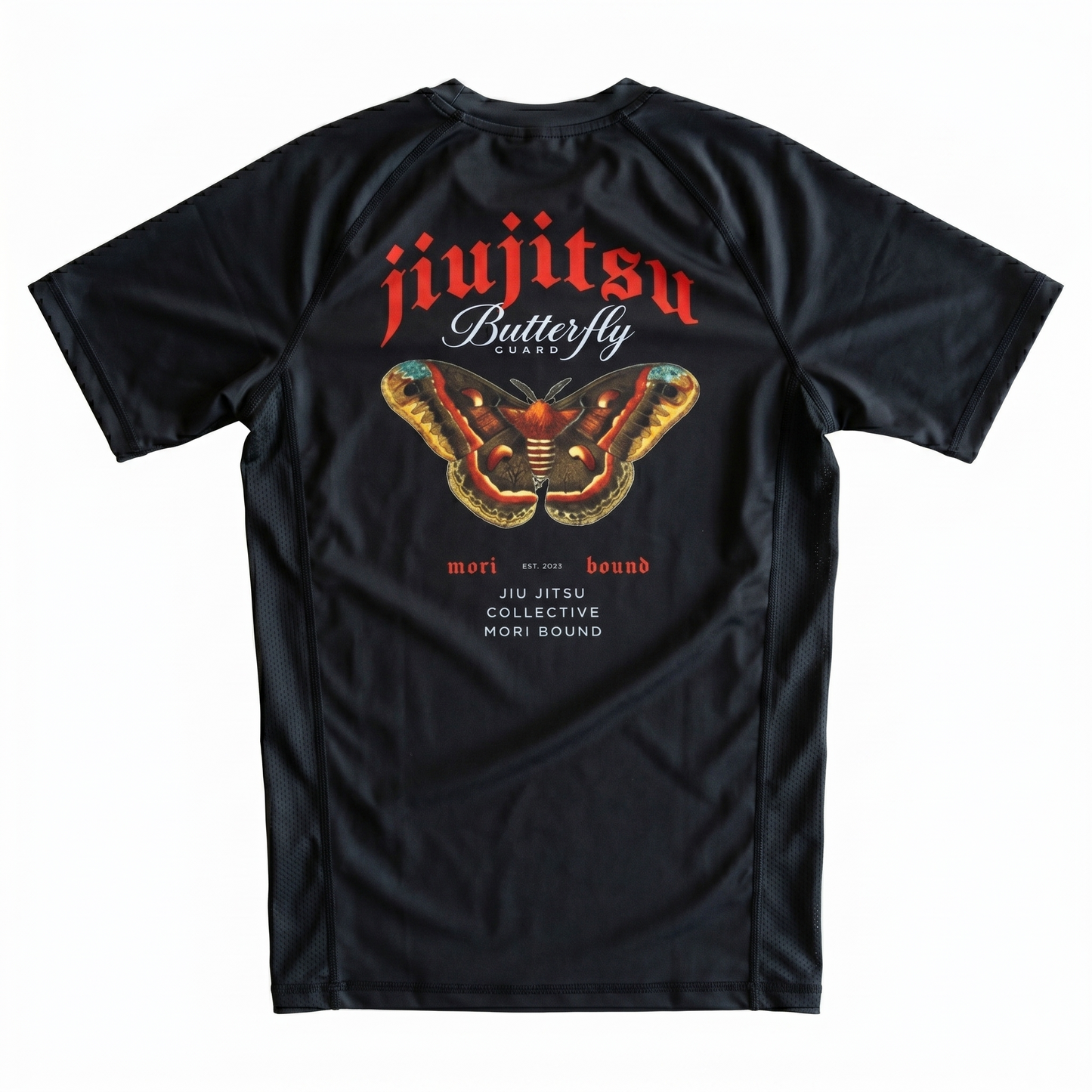 Black Butterfly Guard Rashguard