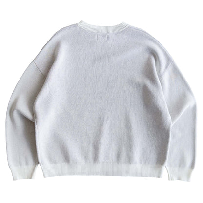 Practitioners Knitted Sweater - White
