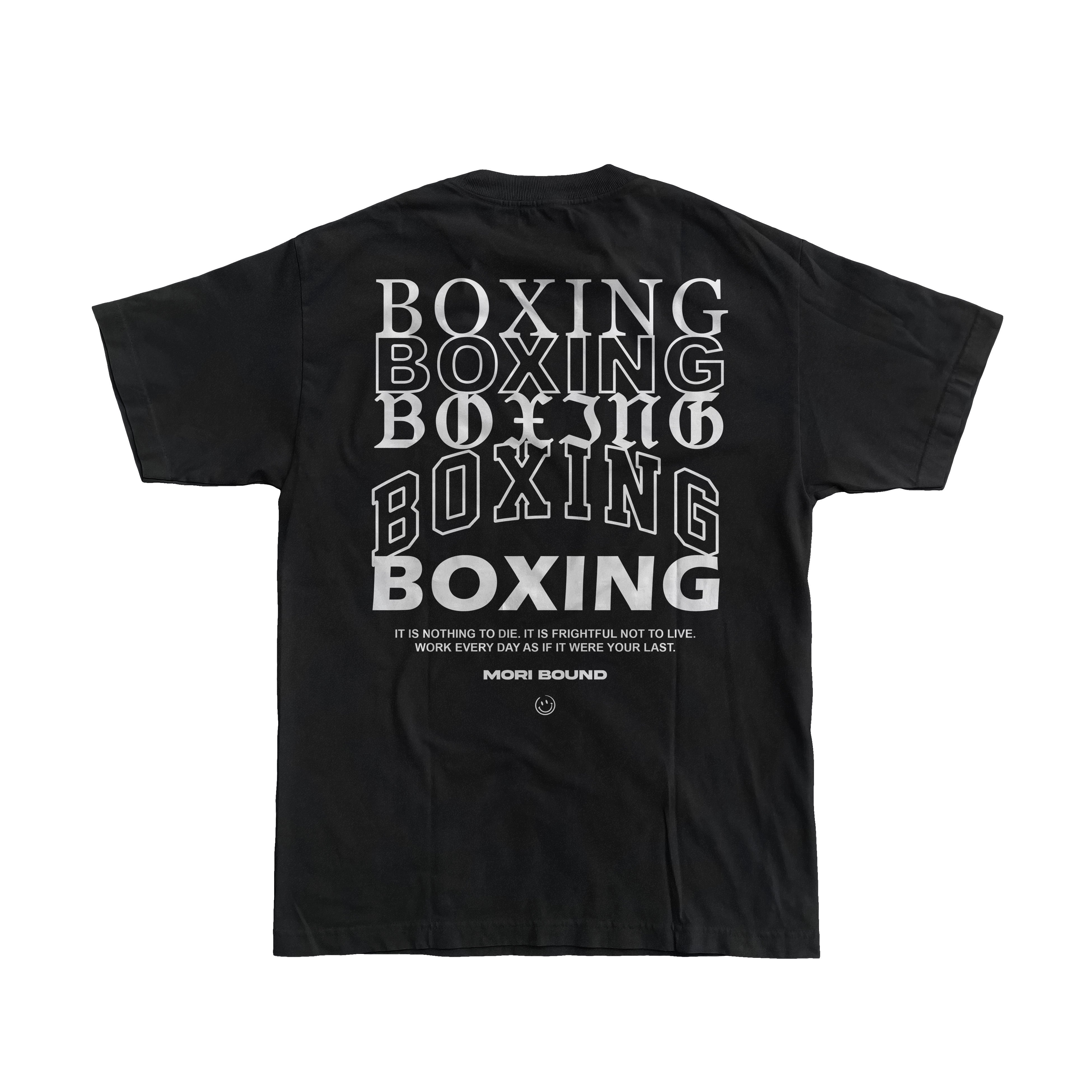 Boxing Boxing Boxing T-Shirt - Black – Mori Bound