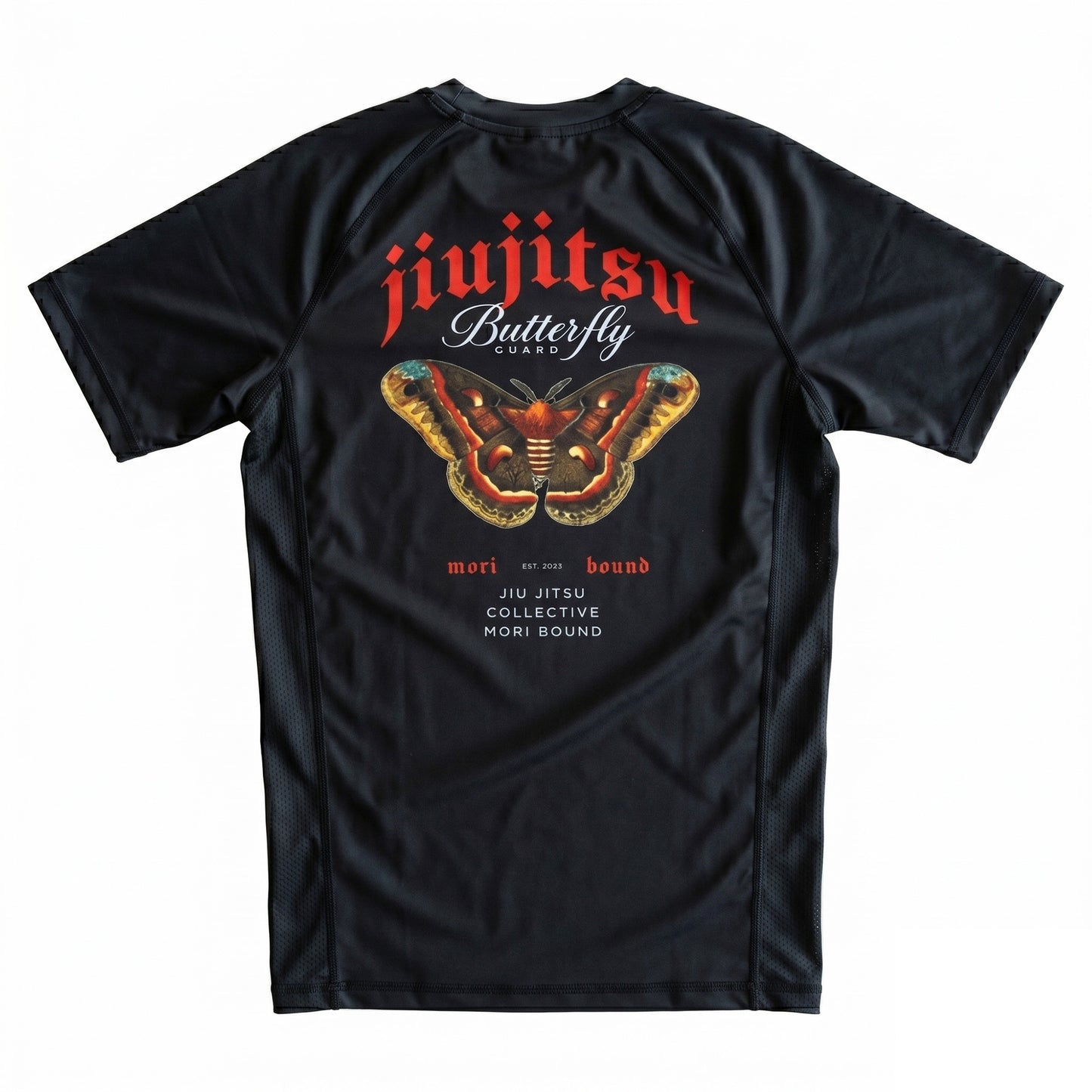 Black Butterfly Guard Rashguard
