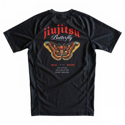 Black Butterfly Guard Rashguard