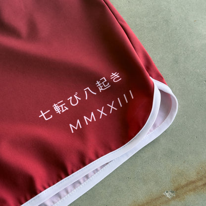 Wine Grappling Shorts