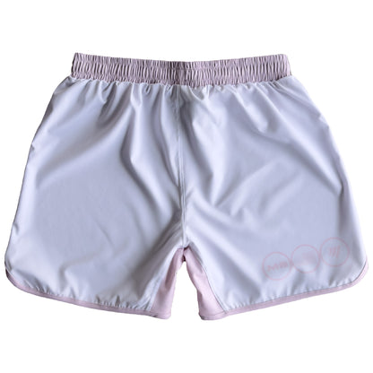 Pink Mori Flower Grappling Shorts