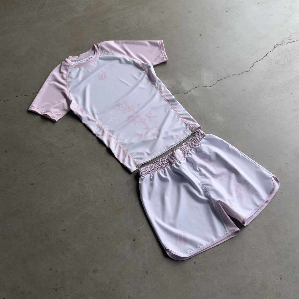 Pink Mori Flower Rashguard