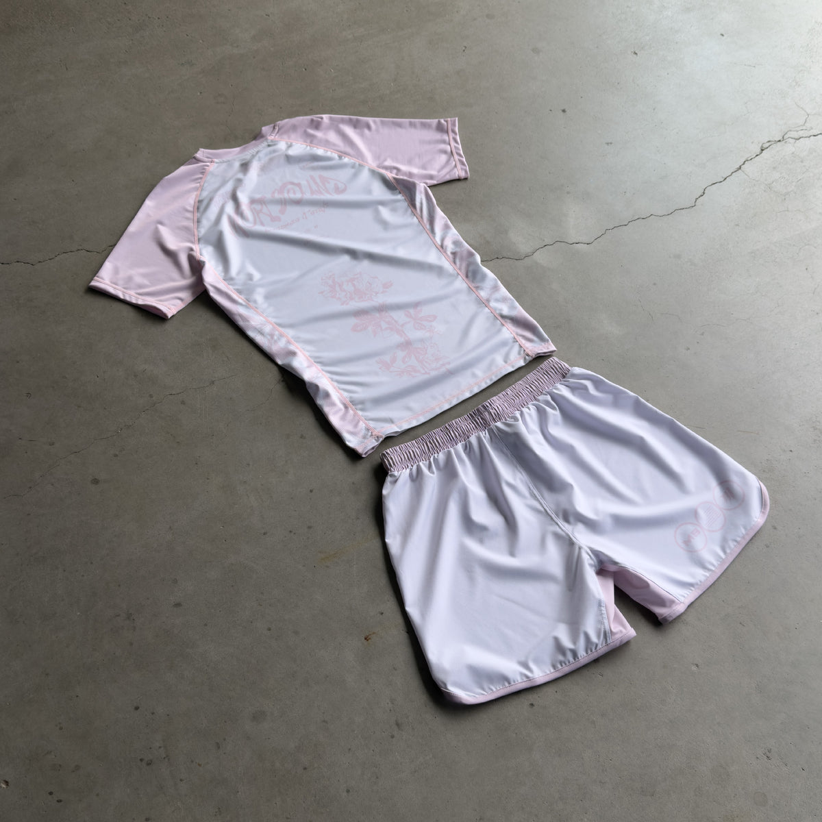 Pink Mori Flower Rashguard