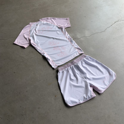 Pink Mori Flower Rashguard