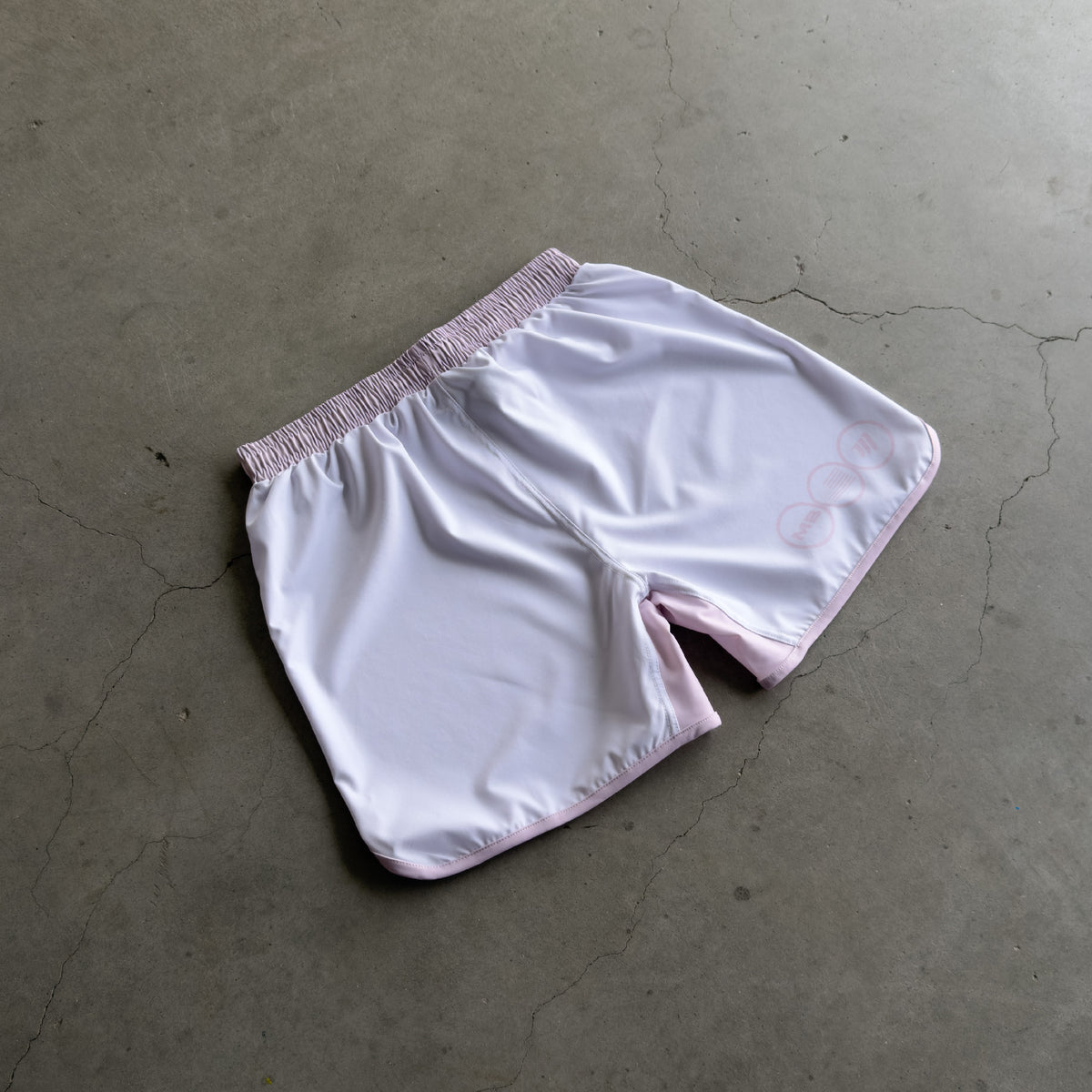 Pink Mori Flower Grappling Shorts