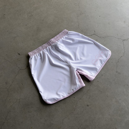 Pink Mori Flower Grappling Shorts