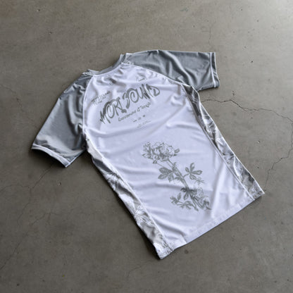 Green Mori Flower Rashguard