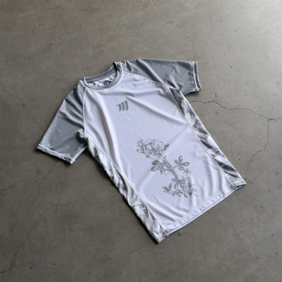 Green Mori Flower Rashguard