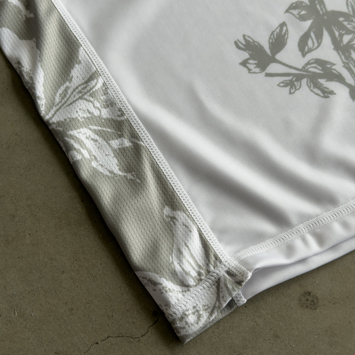 Green Mori Flower Rashguard