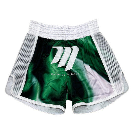 Green Warp Muay Thai Shorts