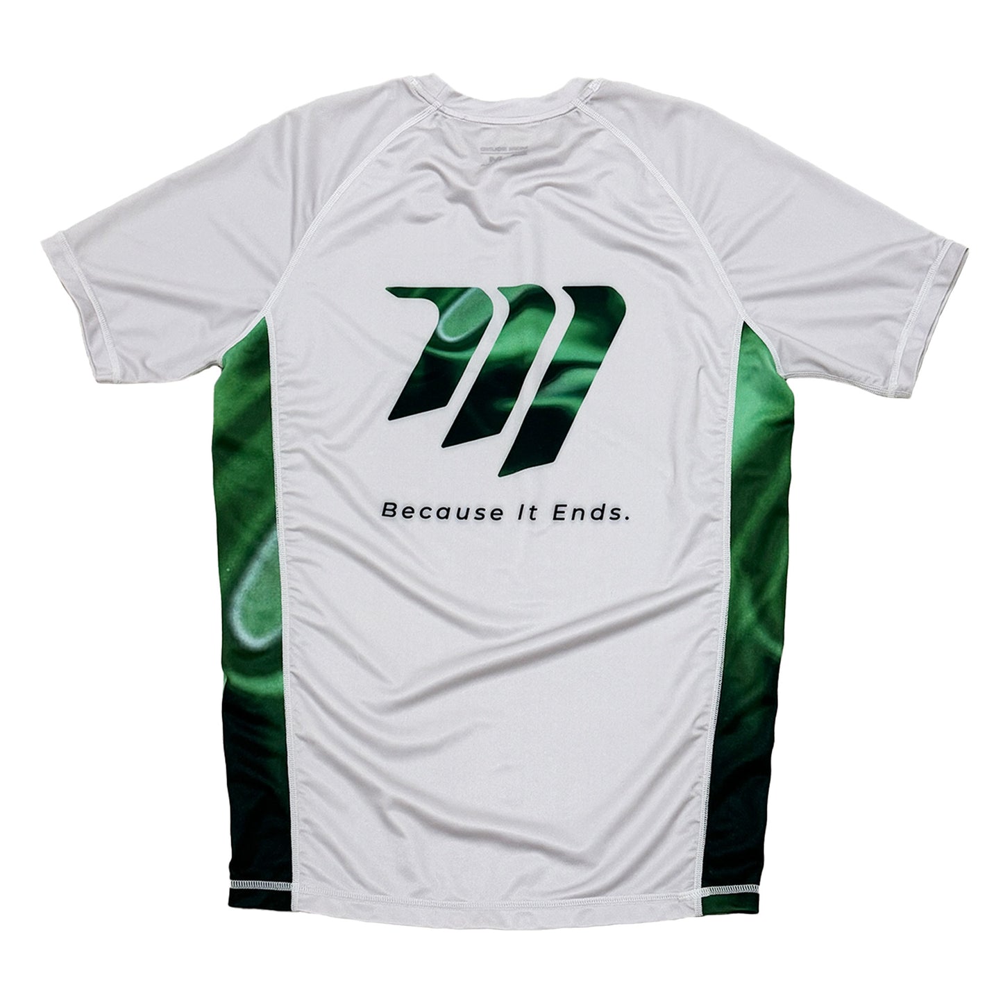 Green Warp Rash Guard