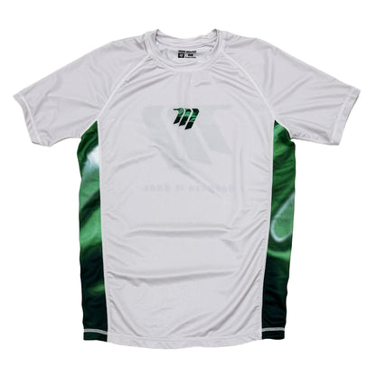 Green Warp Rash Guard