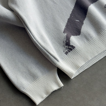 Practitioners Knitted Sweater - White