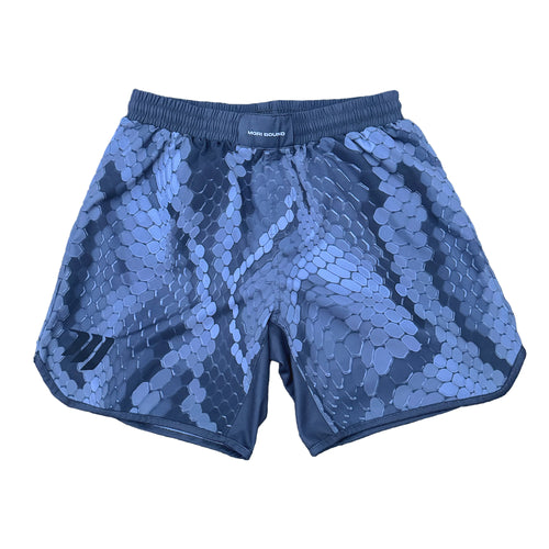 Silver Snakeskin Grappling Shorts